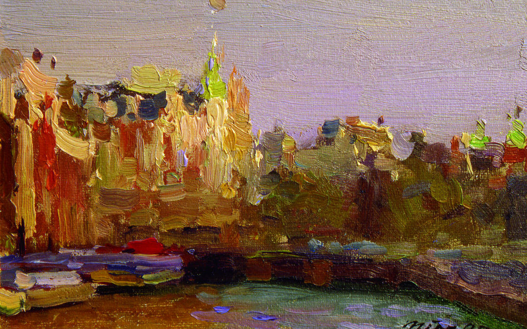 The secret to color training – small plein air landscape