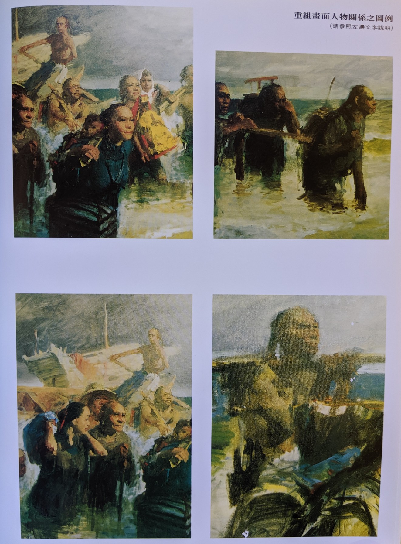 Character relationship study — figure grouping