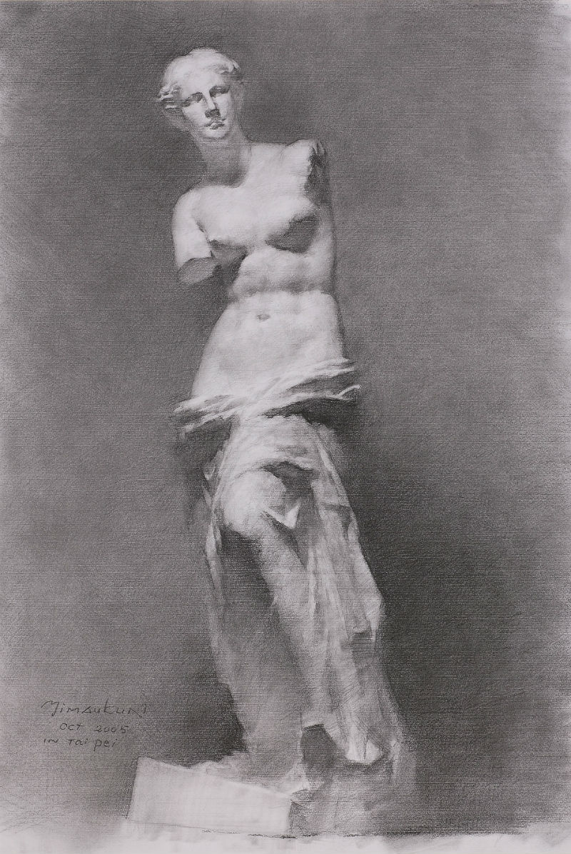 A drawing is a painting without color