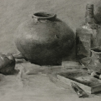 Still life drawing