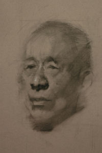 life drawing, how to draw the head, portrait drawing