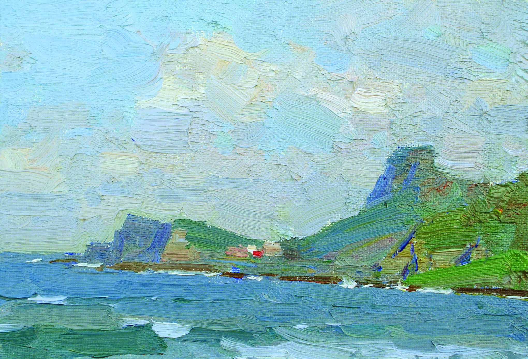 Yim Mau-Kun plein air landscape