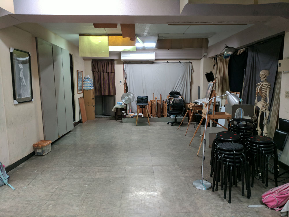 Teaching in Twin Bridge Studio in Taipei